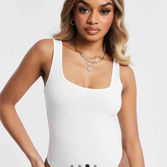 ASOS White body suit - Picture 2 of 7
